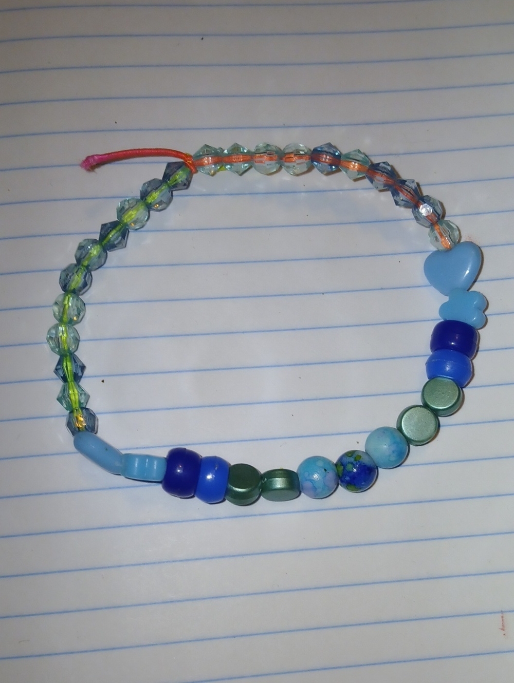 Elemental Series; Water Beaded Bracelet